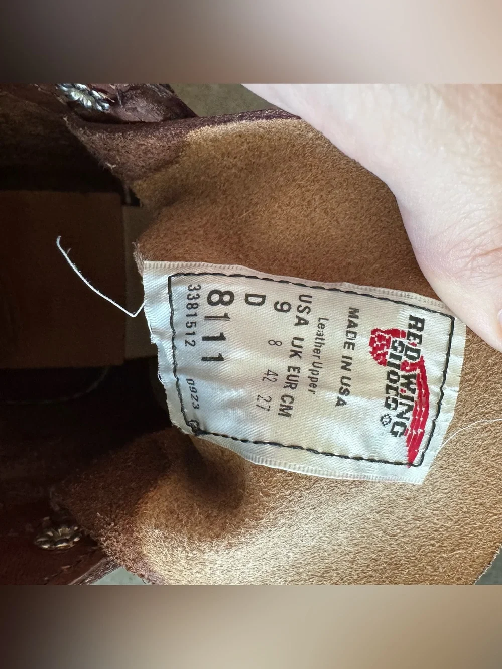 Men’s Red Wing Brown Leather Boots